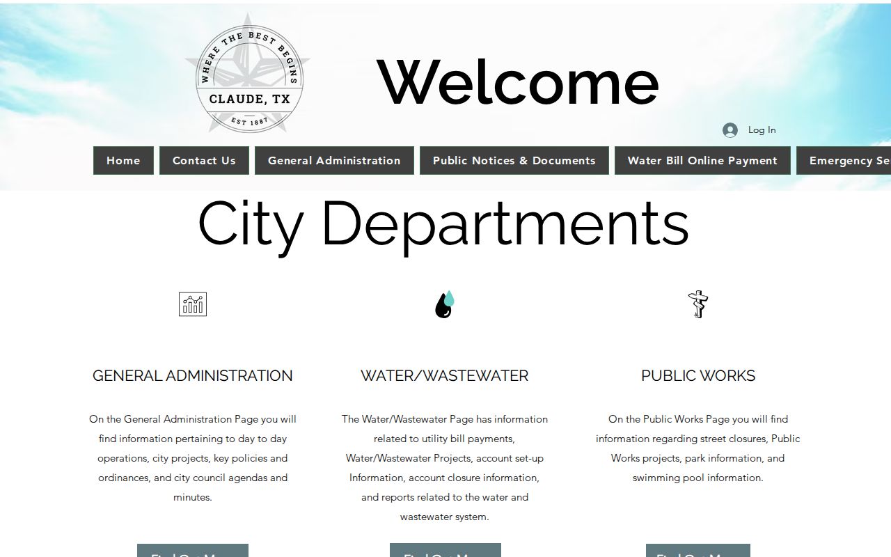 Claude criminal history city departments with no listed police department